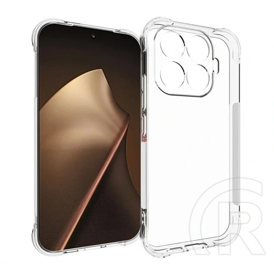 Gigapack Xiaomi 17T szilikon telefonvédő (ütésállóság, légpárnás sarok) átlátszó