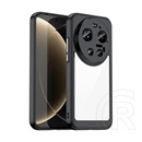 Gigapack Xiaomi 17 Ultra szilikon telefonvédő (ütésállóság, átlátszó hátlap) fekete