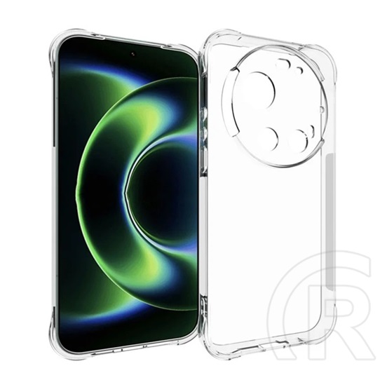 Gigapack Xiaomi 17 Ultra szilikon telefonvédő (ütésállóság, légpárnás sarok) átlátszó
