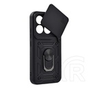 Gigapack Xiaomi 17 defender szilikon telefonvédő (ütésállóság, tartógyűrű, kameravédő) fekete