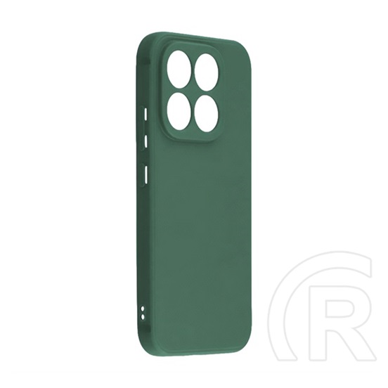 Gigapack Xiaomi 17 szilikon telefonvédő (matt) sötétzöld