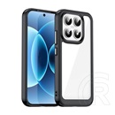 Gigapack Xiaomi 17 szilikon telefonvédő (ütésállóság, átlátszó hátlap) fekete