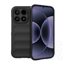 Gigapack Xiaomi 17 szilikon telefonvédő (ütésállóság, kameravédő, 3d) fekete