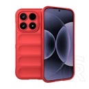 Gigapack Xiaomi 17 szilikon telefonvédő (ütésállóság, kameravédő, 3d) piros