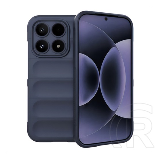Gigapack Xiaomi 17 szilikon telefonvédő (ütésállóság, kameravédő, 3d) sötétkék