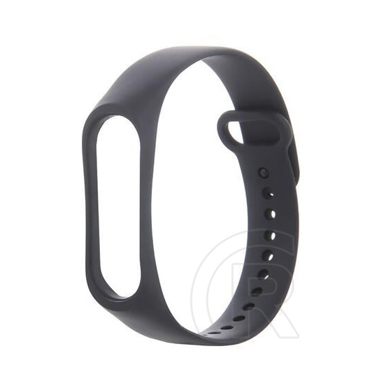 Gigapack Xiaomi MI Band 4 pótszíj (egyedi méret, szilikon) fekete