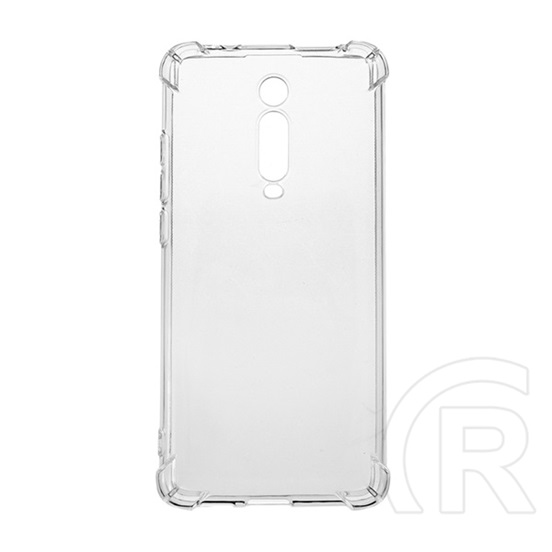 Gigapack Xiaomi Mi 9T Szilikon telefonvédő (közepesen ütésálló, légpárnás keret, átlátszó)