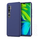 Gigapack Xiaomi Mi Note 10 Szilikon telefonvédő (közepesen ütésálló, csíkos minta, sötétkék)