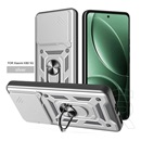 Gigapack Xiaomi Poco F7 Pro defender szilikon telefonvédő (ütésállóság, tartógyűrű, kameravédő) ezüst