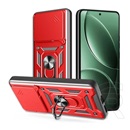 Gigapack Xiaomi Poco F7 Pro defender szilikon telefonvédő (ütésállóság, tartógyűrű, kameravédő) piros