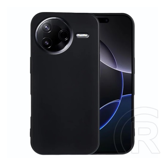 Gigapack Xiaomi Poco F7 Pro szilikon telefonvédő (matt) fekete