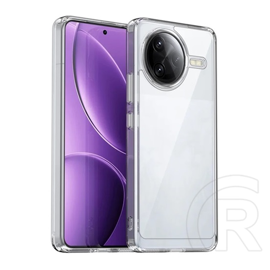 Gigapack Xiaomi Poco F7 Ultra szilikon telefonvédő (ütésállóság, átlátszó hátlap) átlátszó