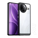 Gigapack Xiaomi Poco F7 Ultra szilikon telefonvédő (ütésállóság, átlátszó hátlap) fekete