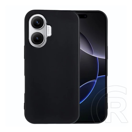 Gigapack Xiaomi Poco F7 szilikon telefonvédő (matt) fekete