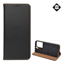 Gigapack Xiaomi Poco X6 5G tok álló, valódi bőr (flip, oldalra nyíló, asztali tartó) fekete