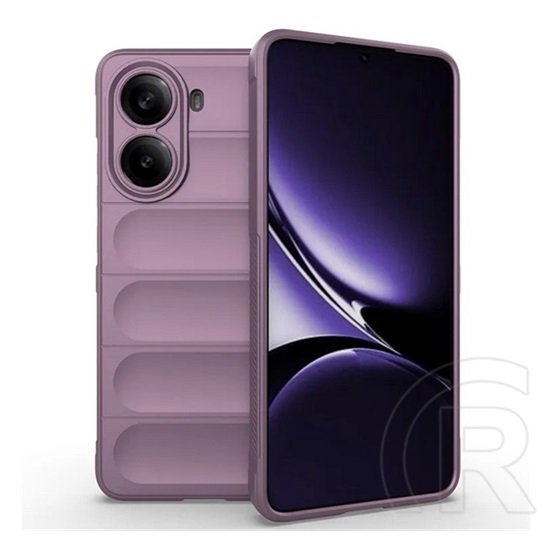 Gigapack Xiaomi Poco X7 Pro szilikon telefonvédő (ütésállóság, kameravédő, 3d) lila