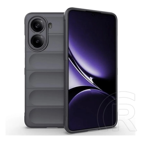 Gigapack Xiaomi Poco X7 Pro szilikon telefonvédő (ütésállóság, kameravédő, 3d) sötétszürke