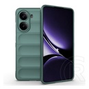 Gigapack Xiaomi Poco X7 Pro szilikon telefonvédő (ütésállóság, kameravédő, 3d) sötétzöld