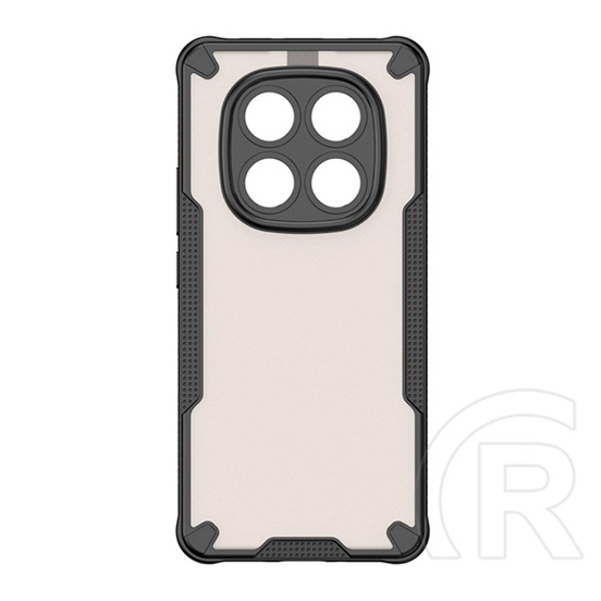 Gigapack Xiaomi Poco X7  defender szilikon telefonvédő (ütésállóság, légpárnás sarok, akril hátlap, kameravédő) fekete