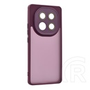 Gigapack Xiaomi Poco X7  szilikon telefonvédő (ütésállóság, akril hátlap, kameravédő) lila