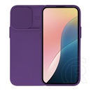 Gigapack Xiaomi Redmi 12C szilikon telefonvédő (matt, mikrofiber plüss belső, kamera védelem) sötétlila