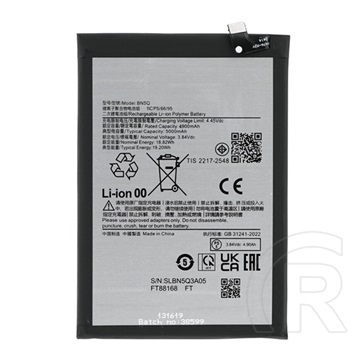 Gigapack Xiaomi Redmi 13C 4G akku 4900mah li-polymer (bn5q kompatibilis)
