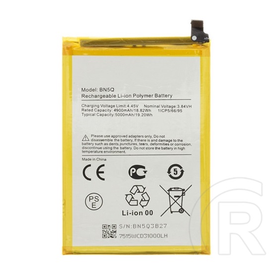 Gigapack Xiaomi Redmi 13C 4G  akku 5000mah li-ion (bn5q kompatibilis)
