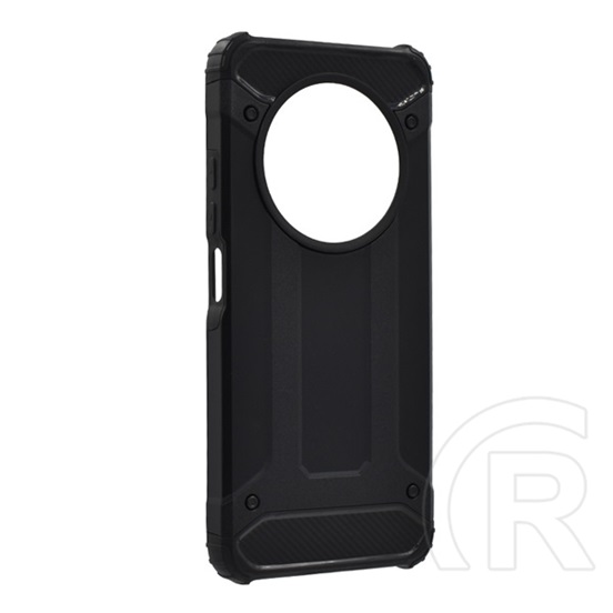 Gigapack Xiaomi Redmi 14C 4G defender szilikon telefonvédő (ütésállóság, légpárnás sarok, fémhatás) fekete