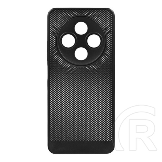 Gigapack Xiaomi Redmi 14C 4G műanyag telefonvédő (légáteresztő, lyukacsos, kameravédő) fekete