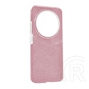 Gigapack Xiaomi Redmi 14C 4G szilikon telefonvédő (műanyag belső, csillogó hátlap) rózsaszín