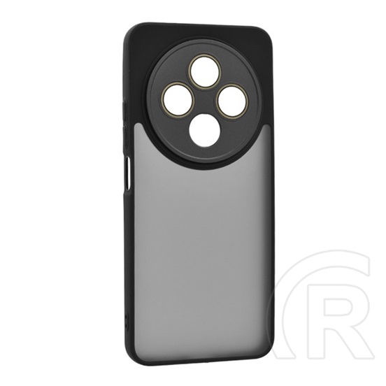 Gigapack Xiaomi Redmi 14C 4G szilikon telefonvédő (ütésállóság, akril hátlap, kameravédő) fekete