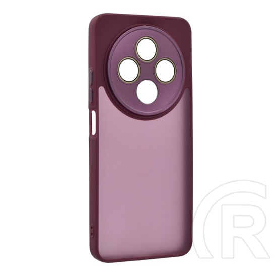 Gigapack Xiaomi Redmi 14C 4G szilikon telefonvédő (ütésállóság, akril hátlap, kameravédő) lila