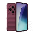 Gigapack Xiaomi Redmi 14C 4G szilikon telefonvédő (ütésállóság, kameravédő, 3d) bordó