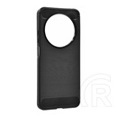 Gigapack Xiaomi Redmi 14C 4G szilikon telefonvédő (ütésállóság, légpárnás sarok, szálcsiszolt, karbon minta) fekete