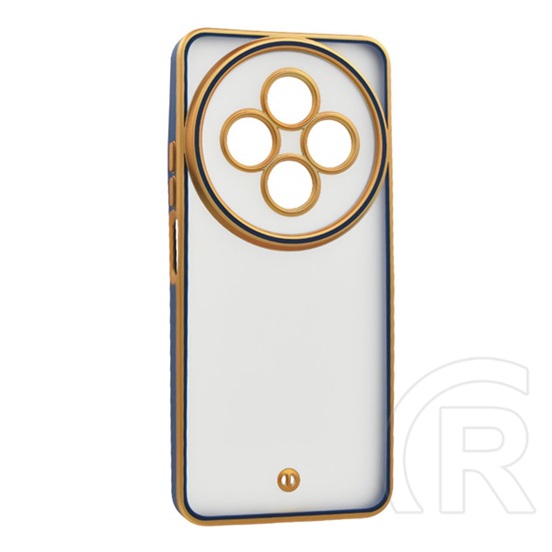 Gigapack Xiaomi Redmi 14C 4G szilikon telefonvédő (ütésállóság, matt, műanyag hátlap, kameravédő) arany/sötétkék