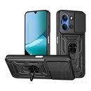 Gigapack Xiaomi Redmi 15C 5G  defender szilikon telefonvédő (ütésállóság, tartógyűrű, kameravédő) fekete