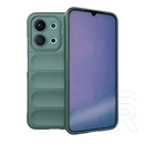 Gigapack Xiaomi Redmi 15C 5G  szilikon telefonvédő (ütésállóság, kameravédő, 3d) sötétzöld