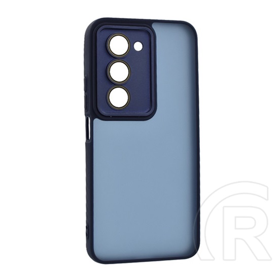 Gigapack Xiaomi Redmi 15 4G  szilikon telefonvédő (ütésállóság, akril hátlap, kameravédő) sötétkék