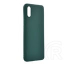 Gigapack Xiaomi Redmi 9A (Redmi 9 AT) szilikon telefonvédő (matt) sötétzöld