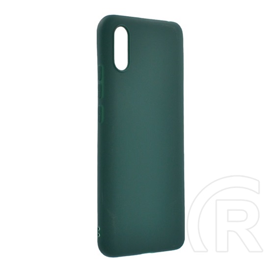 Gigapack Xiaomi Redmi 9A (Redmi 9 AT) szilikon telefonvédő (matt) sötétzöld