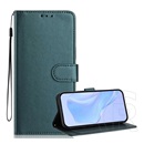 Gigapack Xiaomi Redmi A5 4G tok álló, bőr hatású (flip, asztali tartó, bankkártya tartó, mágnescsat, kézpánt) sötétzöld