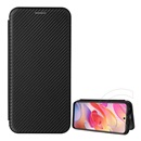 Gigapack Xiaomi Redmi Note 10 5G (Poco M3 Pro 5G) tok álló, bőr hatású (Flip, asztali tartó funkció) fekete