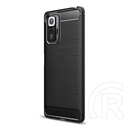 Gigapack Xiaomi Redmi Note 10 Pro 4G szilikon telefonvédő (közepesen ütésálló, légpárnás sarok, szálcsiszolt) fekete