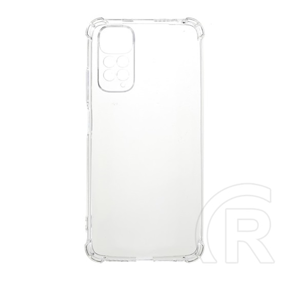 Gigapack Xiaomi Redmi Note 11 4G (Redmi Note 11S) szilikon telefonvédő (közepesen ütésálló, légpárnás sarok) átlátszó