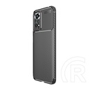 Gigapack Xiaomi Redmi Note 11 4G (Redmi Note 11S)  védő (közepesen ütésálló, légpárnás sarok, karbon minta) fekete