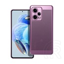 Gigapack Xiaomi Redmi Note 12 Pro Plus műanyag telefonvédő (légáteresztő, lyukacsos minta, kamera védelem) lila
