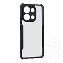 Gigapack Xiaomi Redmi Note 13 4G szilikon telefonvédő (ütésállóság, légpárnás sarok, akril hátlap, kameravédő) fekete