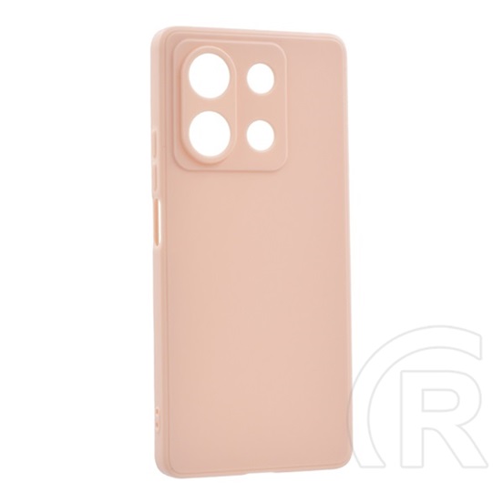 Gigapack Xiaomi Redmi Note 13 5G szilikon telefonvédő (matt) babarózsaszín