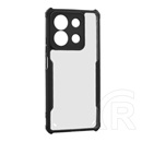 Gigapack Xiaomi Redmi Note 13 5G szilikon telefonvédő (ütésállóság, légpárnás sarok, akril hátlap, kameravédő) fekete