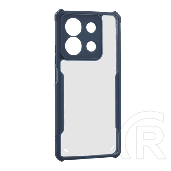 Gigapack Xiaomi Redmi Note 13 5G szilikon telefonvédő (ütésállóság, légpárnás sarok, akril hátlap, kameravédő) sötétkék